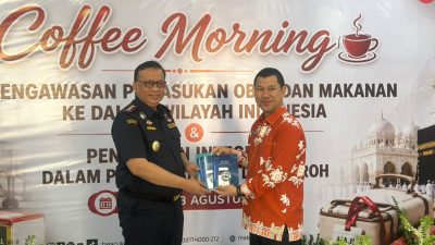 BBPOM Makassar dan KPPBC Makassar Edukasi Travel Agent Haji dan Umroh