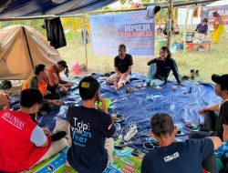KKN Tanggap Bencana Unhas Bersama Agam Rinjani Terus Menjangkau Korban Gempa