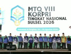 Kota Makassar Jadi Titik Awal dan Titik Pulang, MTQ KORPRI Kini Diikuti 1.157 orang.