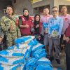 KCBI Sulsel,Cetiya Zhen An Kong Dan Walubi Sulsel Salurkan Bantuan Korban Kebakaran