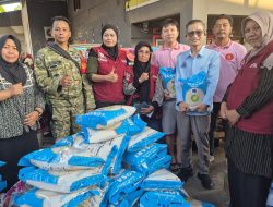 KCBI Sulsel,Cetiya Zhen An Kong Dan Walubi Sulsel Salurkan Bantuan Korban Kebakaran