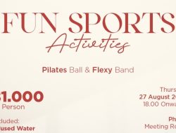 Vasaka Hotel Rayakan HUT-RI Dengan Fun Sport Pilates