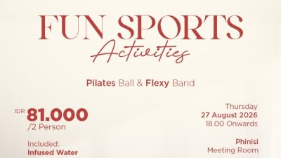 Vasaka Hotel Rayakan HUT-RI Dengan Fun Sport Pilates