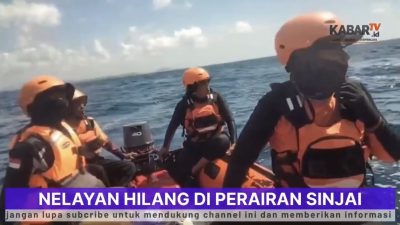 Hari Kedua Tim SAR Lakukan Pencarian Nelayan Hilang di Perairan Sinjai