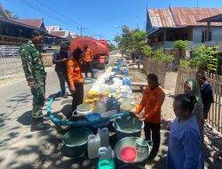 BPBD Jeneponto Salurkan 5.000 Liter Air Bersih Warga Terdampak Kekeringan
