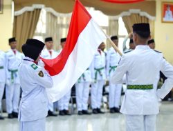 Bupati Jeneponto Kukuhkan Duta Pancasila Paskibraka Jeneponto