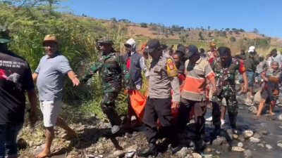 Mayat Wanita Tanpa Identitas Ditemukan Mengapung di Sungai Belakang Pasar Tolo’ Jeneponto
