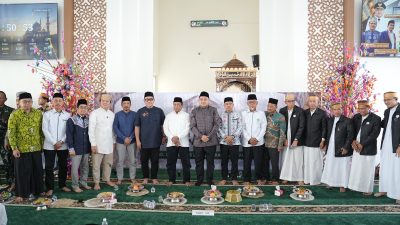 Munafri-Melinda Ikuti Peringatan Maulid di Masjid Al-Kautsar Citraland