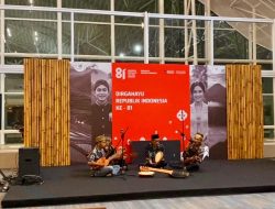 Dari Rammang-Rammang untuk Penumpang, Gambusu’ Menghibur di Bandara Internasional Sultan Hasanuddin