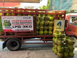 Pertamina Tambah Pasokan LPG 3 Kg di Makassar Lebih dari 60.000