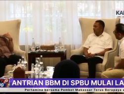 Kolaborasi Pertamina dan Pemkot Makassar, Antrian BBM Sejumlah SPBU Mulai Landai