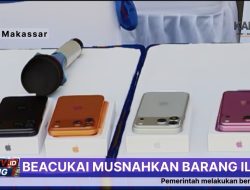 Bea Cukai Makassar Musnahkan 46 Milyar Barang Ilegal