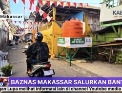 Kekeringan Landa Makassar, Baznas Banjiri Warga dengan “Tandon Berkah” Air Bersih Gratis!