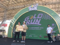 Gold Run Pegadaian Makassar Bertabur Hadiah Emas, 1.500 Pelari Bikin Karebosi Semarak