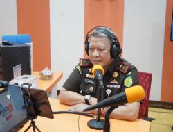 Kajati Sulsel Mengudara Sebagai Pembawa Berita  HUT RRI